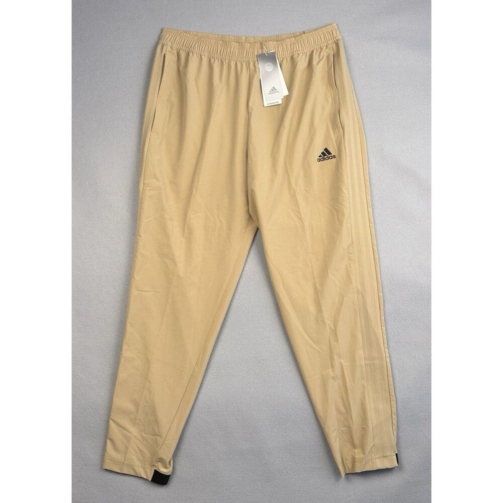 Adidas Tiro 7/8 Soccer Football Futbol Training Pants Mens Large Beige HF2235